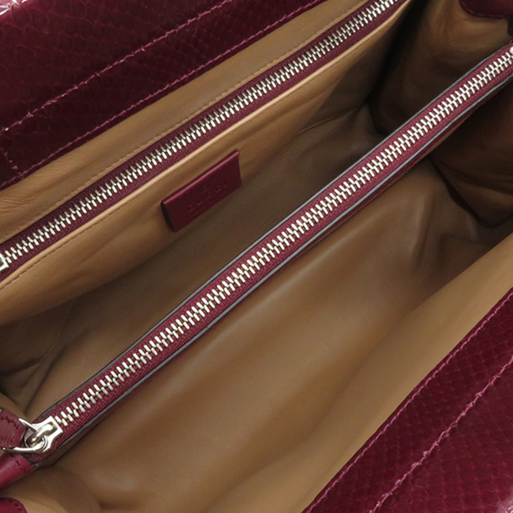 Gucci Zumi 2way Python Red - image 8